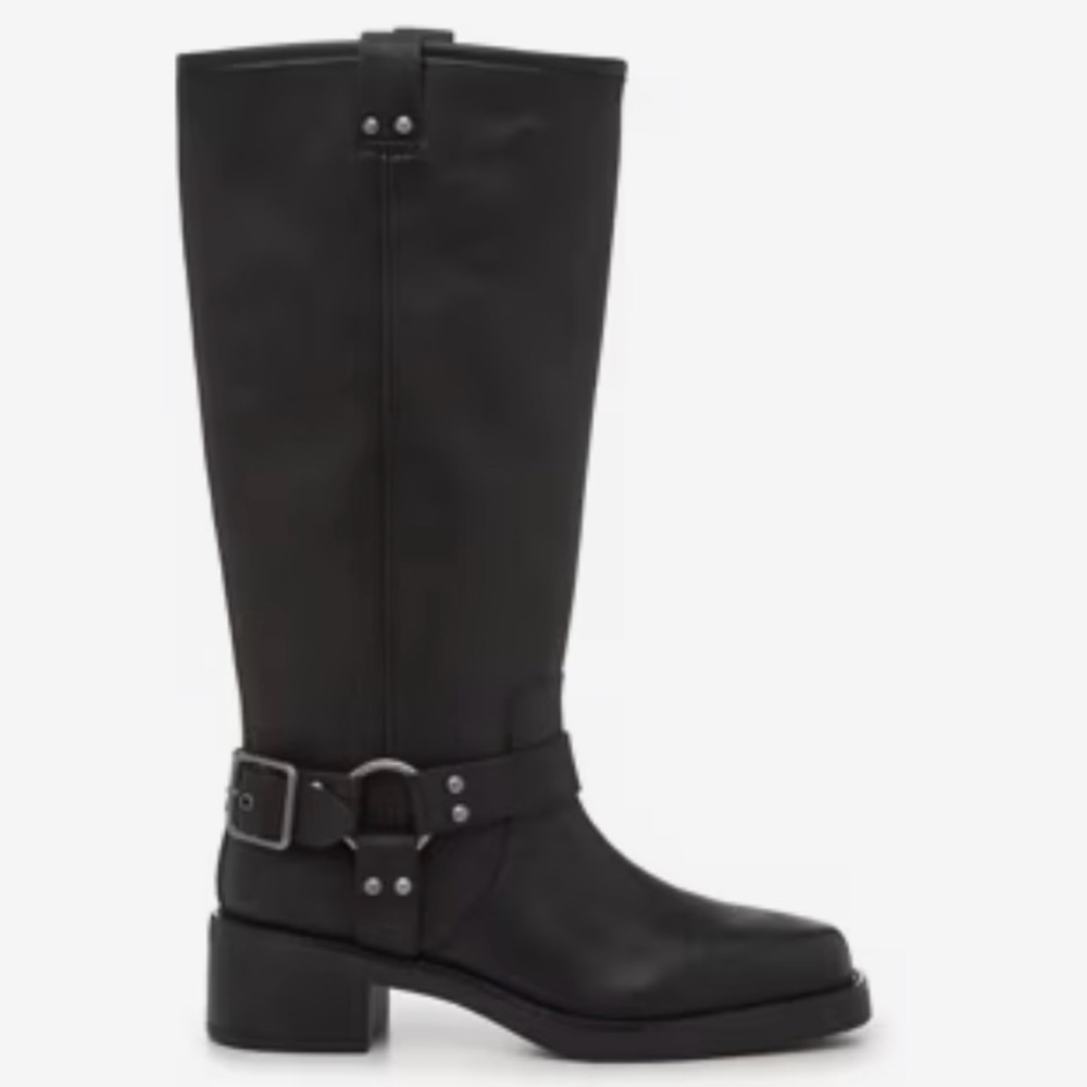 Crown Vintage  Black harness Boots